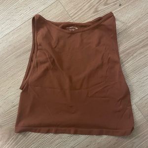 Free People Intimates brick colored crop top